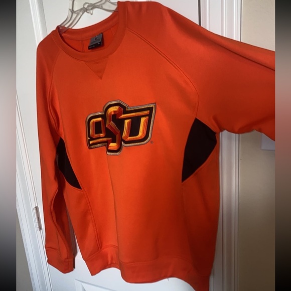 Embroidered Oklahoma State University Sweatshirt OSU Size XL - Picture 5 of 8